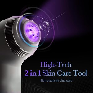Medicube Age-R Ultra Tune 40.68 | Herramienta de cuidado de la piel 2 en 1 de alta tecnología: elasticidad de la piel, cuidado de línea, resplandor, herramientas faciales coreanas