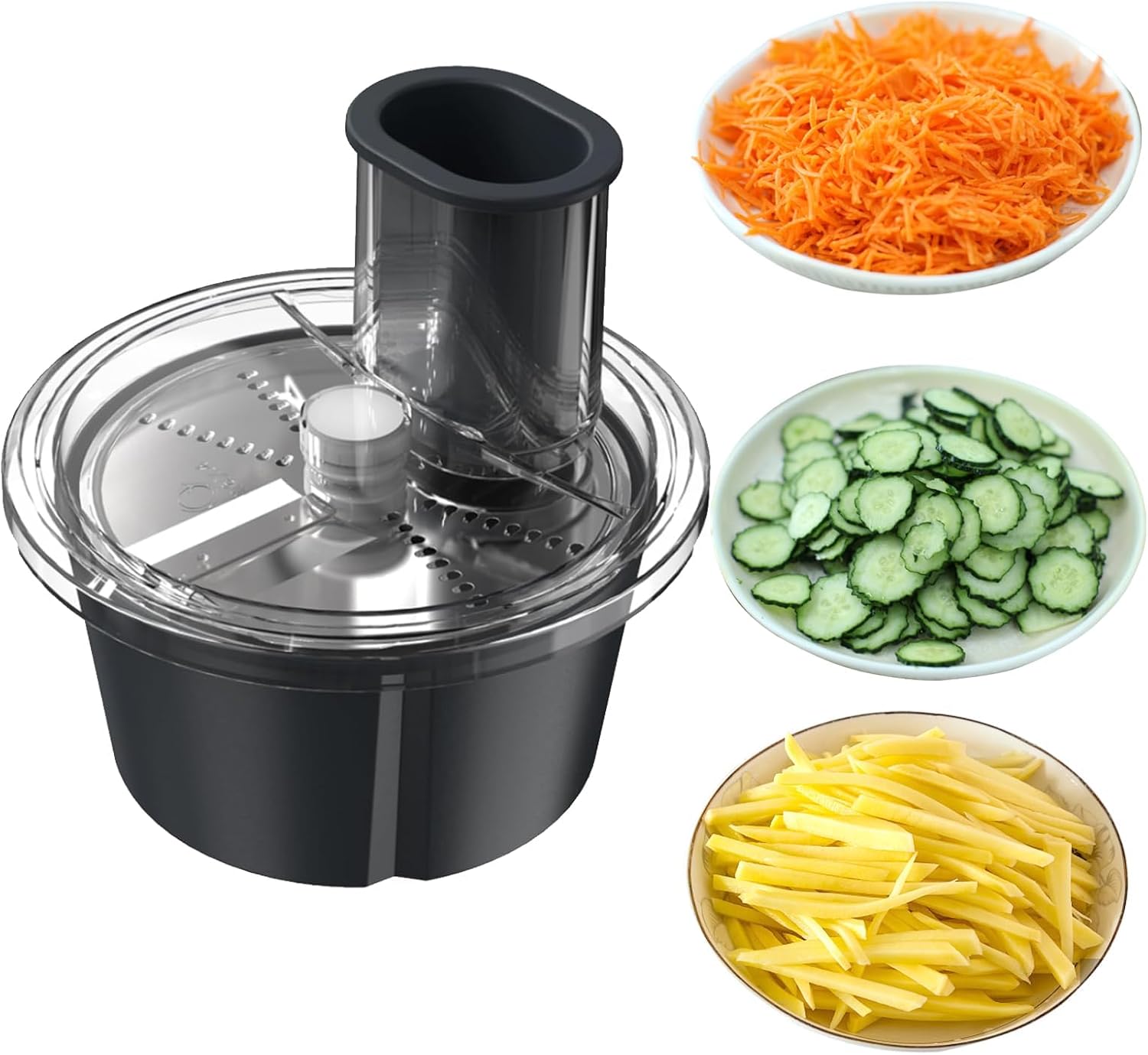 Accessories Work for T M5/T M6 Thermomixer Cutter Peeler Mutifunctional Cutting set(A+B Blade)