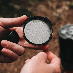 AeroPress Microfiltros de papel blanco para cafetera, filtros de café compostables hechos de papel blanco, sin cloro, se adapta a cafeteras manuales AeroPress de tamaño estándar, 350 unidades