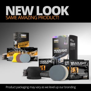 CERAKOTE® Ceramic Headlight Restoration Kit – Guaranteed To Last As Long As You Own Your Vehicle – Brings Headlights Back to Like New Condition - No Power Tools Required - 10 Wipe Kit