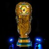 BrickBling Luz LED compatible con Lego FIFA World Cup Official Trophy, kit de iluminación creativa compatible con Lego 43020, no incluye modelo