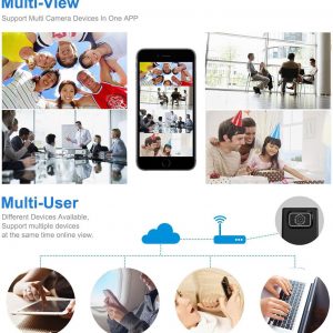 Mini cámara espía, WiFi 1080P, cámaras de seguridad inalámbricas portátiles, grabadora de video, cámaras IP, cámara de niñera con lente extendida DIY/detección de movimiento para monitoreo