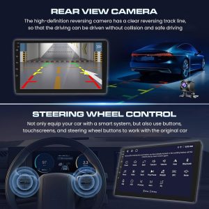 10.1 Inch Touch Screen Stereo for Hyundai Tucson IX35 2010-2015 with Wireless CarPlay Android Auto GPS WiFi Bluetooth 64G ROM Built-in Cooling Fan