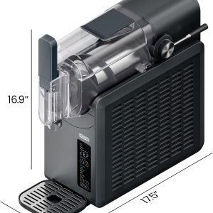 Iceman by Chefman Slush-Ease 68oz Slushie Machine, 48oz Liquid Capacity Frozen Drink Maker & Slushy Machine with 5 Presets and LED Display, Perfect for Frozen Margaritas, Frappes, Smoothies & Shakes