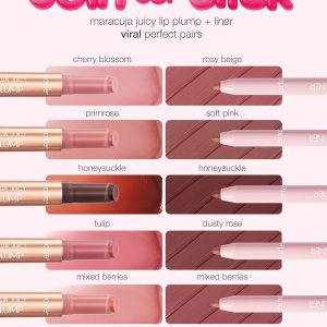 tarte maracuja juicy lip liner – Creamy, Matte, Lip Liner with Hyaluronic Acid with Vitamin E, Vegan & Cruelty-Free