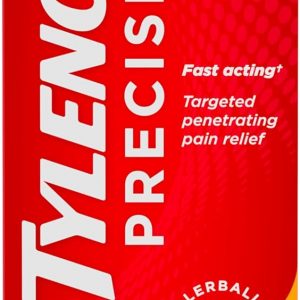 Tylenol Precise Warming Pain Reliever Cream, Maximum Strength 4% Lidocaine Warming Pain Cream for Back, Knee & Joint Pain, Fast-Acting, Penetrating Pain Relief Cream, Light Scent, 4 oz