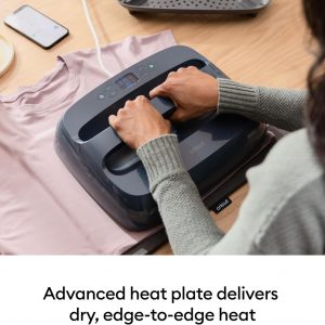 Cricut EasyPress 2 (SE) - Prensa de calor de 12 x 10 pulgadas - Máquina de transferencia de calor para camisetas, sudaderas, mantas, almohadas y más, fácil de usar, azul