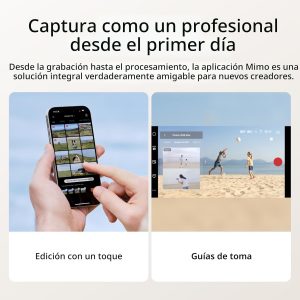 DJI Osmo Mobile 7P Estabilizador de cardán para iPhone, Android, Seguimiento nativo, Iluminación, Cardán de teléfono de 3 ejes, Lanzamiento rápido, Edición con un toque, Varilla de extensión