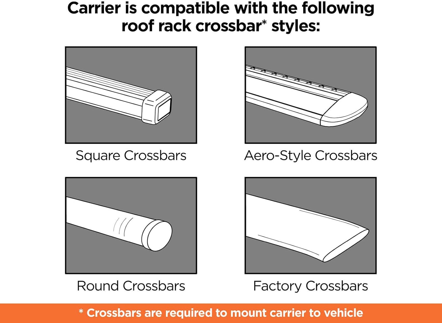 Thule 614 Pulse Cargo Box, Medium, Black
