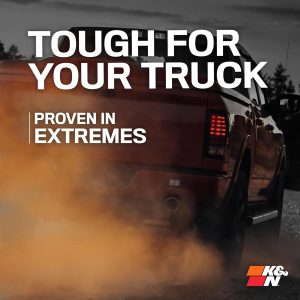 K&N High-Flow Original Lifetime Engine Air Filter: Increase Power: Premium, Washable: Compatible with 2014-2024 TOYOTA: Tacoma, Tundra, Sequoia, 33-5017