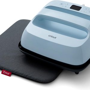 Cricut EasyPress 3 máquina de prensa térmica (9 x 9 pulgadas) con alfombrilla de prensa de calor (15 x 12 pulgadas)