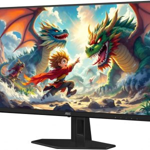 AOC Q27GAZD - Monitor de juegos QD OLED de 27", QHD 2560 x 1440, 240Hz 0.03ms, HDMI 2.0 x1, Display Port x1, compatible con G-Sync, listo para juegos de consola, 3 años sin punto brillante