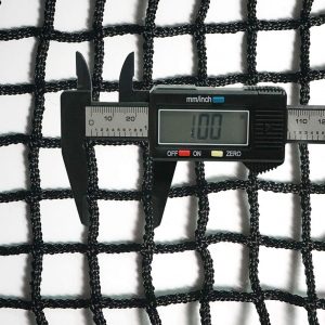 Aoncky - Red de heno grande para caballos, alimentador de caballos de alimentación lenta, bolsa de heno de 47 pulgadas, tamaño de pacas con malla de nailon suave sin nudos, se adapta a pequeñas balas