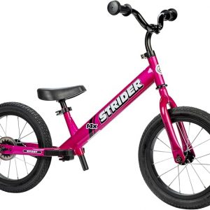 Strider 14x Classic, Balance Bike for Kids 3 to 6 Years - Includes Custom Grips, Padded Seat, Performance Footrest & All-Purpose Tires - Easy Assembly & Adjustments