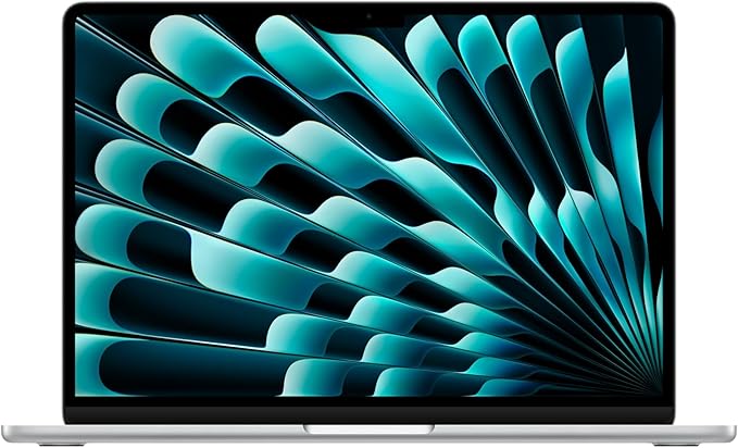 Apple 2026 MacBook Air 13-inch Laptop with M5 chip: Built for AI, 13.6-inch Liquid Retina Display, 16GB Unified Memory, 512GB SSD, 12MP Center Stage Camera, Touch ID, Wi-Fi 7; Silver