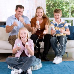 FASIGO Remote Controller with Nunchuck, Compatible with Nintendo Wii/Wii U, 2 Pack (White)