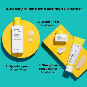 Dr.Jart+ Ceramidin Skin Barrier Korean Face Cream Moisturizer with Ceramides and Panthenol | Korean Skin Care