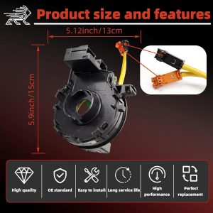 83196-FJ030 83196-FJ010 Compatible con Forester 2014-2018 Crosstrek 2013-2020 WRX 2015-2020 BRZ 2017-2020 Impreza 2012-2016 reemplaza 84306-5 0210