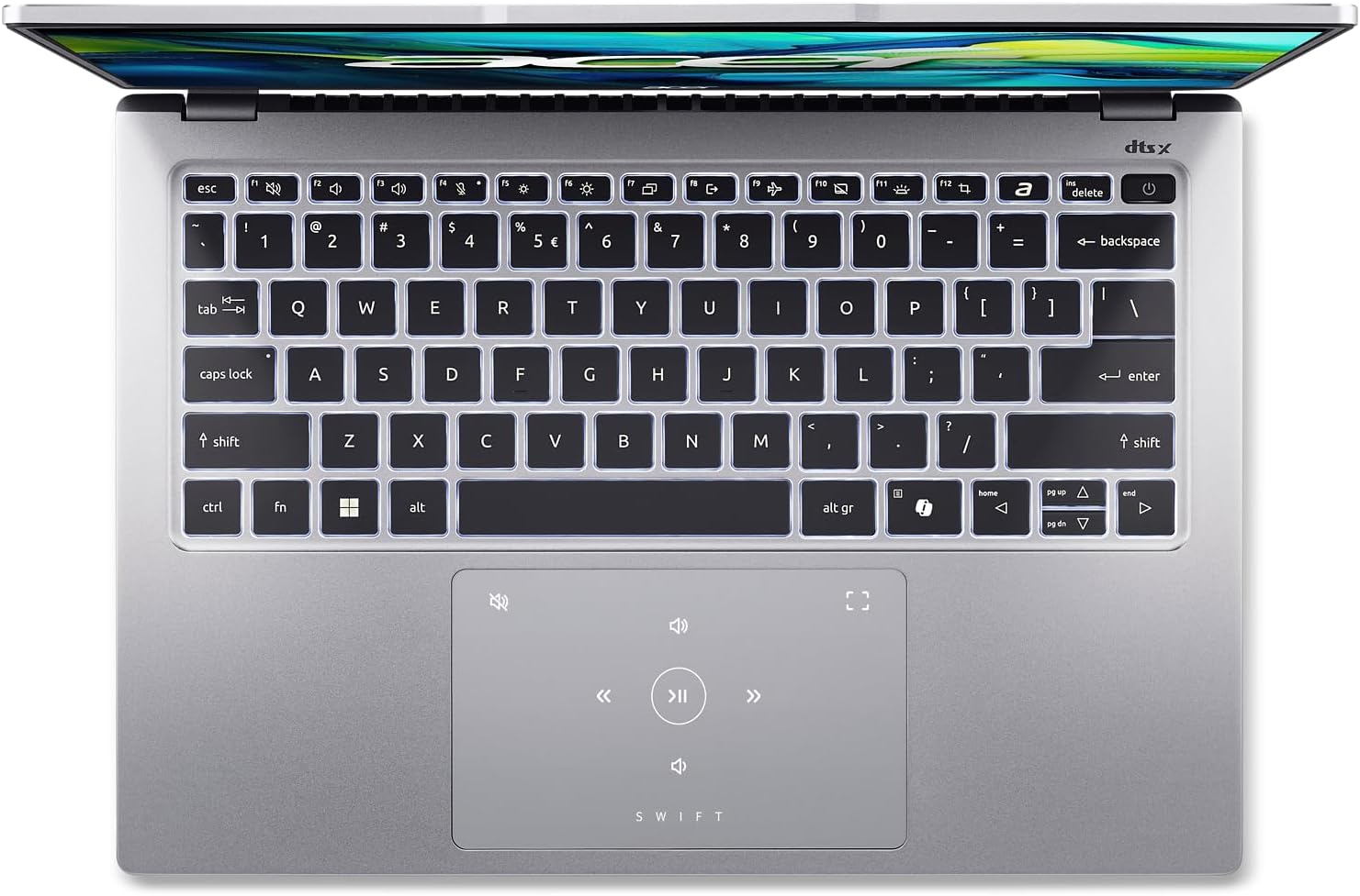 Acer Swift Go 14 Intel Evo Edition Laptop | Pantalla OLED WQXGA+ de 14 pulgadas de 2880 x 1800 | Desbloquea experiencias AI | Procesador Intel Core Ultra 5 125H | Intel ARC | 8GB LPDDR5 | SSD de 512 GB | WiFi 6E | SFG14-73-58EP