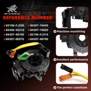 83196-FJ030 83196-FJ010 Compatible con Forester 2014-2018 Crosstrek 2013-2020 WRX 2015-2020 BRZ 2017-2020 Impreza 2012-2016 reemplaza 84306-5 0210