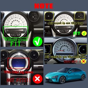 Car Stereo Radio for BMW Mini Cooper Countryman Paceman 2010-2016, 9" Touchscreen Android 13 Car Radio with Wireless CarPlay Android Auto GPS Navigation WiFi Bluetooth SWC Backup Camera Mic