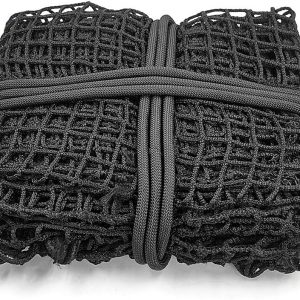 Aoncky - Red de heno grande para caballos, alimentador de caballos de alimentación lenta, bolsa de heno de 47 pulgadas, tamaño de pacas con malla de nailon suave sin nudos, se adapta a pequeñas balas