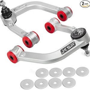 KSP Front Upper Control Arm For Toyota 4Runner 2003-2023, 2-4" Adjustable Front Aluminum Control Arm for 2006-2016 FJ Cruiser 2003-2022 Land Cruiser Lexus GX, One-piece Aftermarket Forged UCA