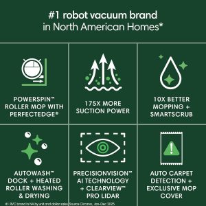 iRobot Roomba Max 705 Combo Robot Aspirador y Trapeador + Estación de Autolavado – Rodillo de Limpieza Autolimpiante Extensible, Funda de Trapeador Retráctil, Cepillos Duales, Vaciado Automático