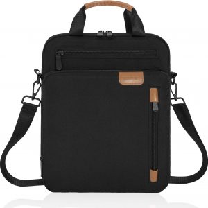 9-11 Inch Tablet Sleeve Bag, Padded Protective Travel Carrying Case for iPad A16 2025, iPad Air M4 11-inch 2026 M3 M2, iPad Pro M5/M4 11 inch, iPad 10/9/8/7th, Galaxy Tab A9+/S9/S8 11" | with shoulder Strap