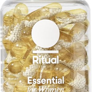 Ritual Women’s 18+ Daily Multivitamin - Key Essential Vitamins and Minerals to Support Energy, Heart, Bone, Brain Health* - Clinical Backed - Vegan - USP Verified - Citrus - 60 Capsules - 30 Servings