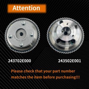 24321-2E000 Timing Chain Kit with Intake and Exhaust VVT Gear Compatible with Kia Soul 2.0L 2012-2013/Hyundai Elantra 1.8L 2011-2014