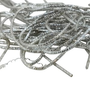 Zardosi Flexible 1mm French Bullion Wires [3 Metallic Colors x 0.29 OZ Each, Total 0.88 OZ / 25 Grams] Spring Nakshi Copper Metallic Thread for Embroidery and Jewelry Making