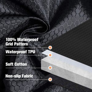 Dog Seat Cover for Cars - Waterproof & Scratchproof Dog Hammock Pet Car Seat Protector with Mesh Window, Universal Fit for Back Seat of Cars, SUV, Truck and Jeep