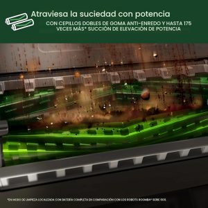 iRobot Roomba Max 705 Combo Robot Aspirador y Trapeador + Estación de Autolavado – Rodillo de Limpieza Autolimpiante Extensible, Funda de Trapeador Retráctil, Cepillos Duales, Vaciado Automático