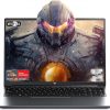 KAIGERR Laptop para juegos 2026, computadora portátil de 16.0 pulgadas con AMD Ryzen 7 H255 (8C/16T, hasta 4.5 GHz), 16 GB de RAM 512 GB NVMe SSD Windows 11, gráficos Radeon RX Vega 8, WiFi 6, KB