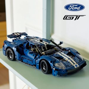 LEGO Technic 2022 Ford GT - Juego de construcción para adultos, kit coleccionable con características auténticas, a escala 1:12 en adelante, regalos para hombres y mujeres, para exhibir como dormitorio o decoración del hogar - 42154