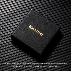 King Will Titanium Wedding Band for Men Women-Sliver/Black/Gold Plated Pure Titanium Wedding Ring, 3-9mm Widths Available Brushed Matte Design Comfort Fit Size 4-16