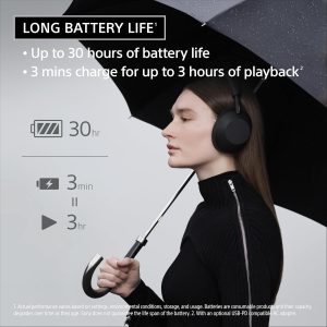 Sony WH-1000XM6 The Best Noise Canceling Wireless Headphones, HD NC Processor QN3, 12 Microphones, Adaptive NC Optimizer, Mastered by Engineers, Studio-Quality, 30-Hour Battery, Black