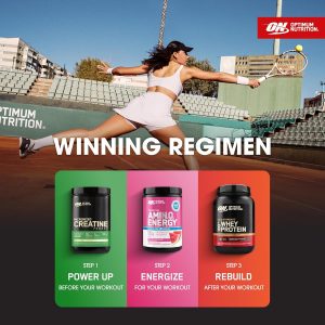 Optimum Nutrition Creatina Micronizada Monohidrato en Polvo, Sin Sabor, 120 Porciones, 600 Gramos (El Embalaje Puede Variar)