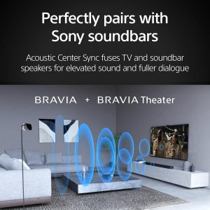 Sony 65 Inch OLED 4K Ultra HD TV BRAVIA 8 Smart Google TV with Dolby Vision HDR and Exclusive Features for PlayStation 5 (K-65XR80)