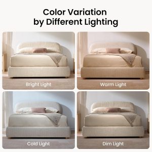 ModernMate Marco de cama de almacenamiento elevable, tamaño Queen, marco de cama tapizado con cabecera ajustable, tela de felpilla Oeko-TEX, cama de almacenamiento hidráulica, no necesita somier