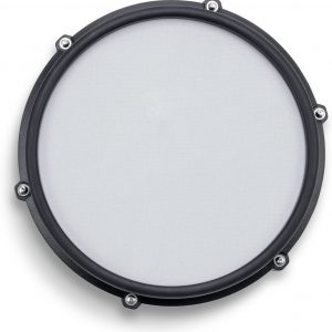 Alesis Nitro Max Kit - Juego de batería eléctrica con almohadillas de malla silenciosas, caja de doble zona de 10 pulgadas, Bluetooth, más de 440 sonidos auténticos, Drumeo, USB MIDI, pedal de patada