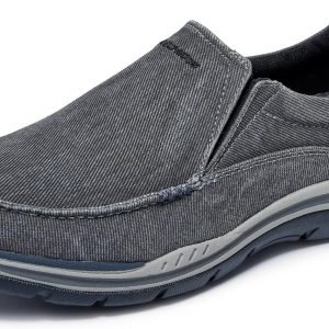 Skechers Mocasines sin Cordones Expected Avillo de Ajuste Relajado para Hombre