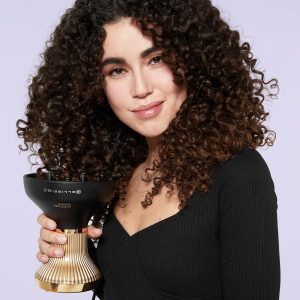 Bellissima Diffon Supreme Diffuser & Curly Hair Dryer - XL Diffuser for Long Waves, Curls, Coils - Cool Button - Anti-Frizz Technology