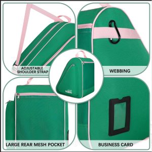 Goloni Skate Bag for Ice Skates, Inline Skates, Roller & Quad Skates,Unisex Skating Gear Bag for Adults