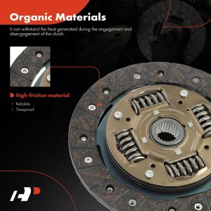 A-Premium Juego de embrague de transmisión compatible con Mazda MX-5 Miata 2006-2014 2.0L, transmisión de 6 velocidades