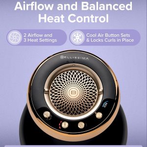 Bellissima Diffon Supreme Diffuser & Curly Hair Dryer - XL Diffuser for Long Waves, Curls, Coils - Cool Button - Anti-Frizz Technology