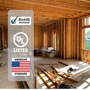 14/2 NM-B Cable 100 FT – UL Listed Residential Indoor Electrical Wire with Ground, Solid Bare Copper, 600V