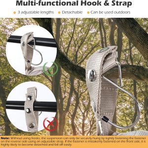 TABITORA Travel Luggage Organizer Hanging Packing Cubes Portable Hanging Shelves Carry on Closet for Suitcase with 2 Hooks,Collapsible(Purple,S)