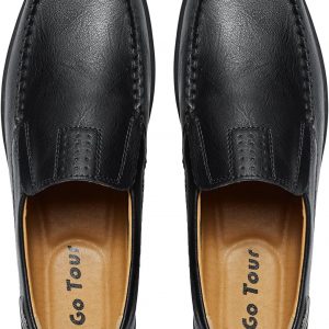 Go Tour - Mocasines de piel para hombre